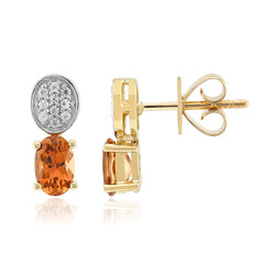 9K Tepetate Topaz Gold Earrings