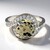 Anello in argento con Diaspro Dalmata