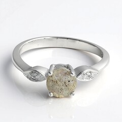 Anello in argento con Spectrolite