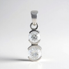 Ciondolo in argento con Quarzo Herkimer