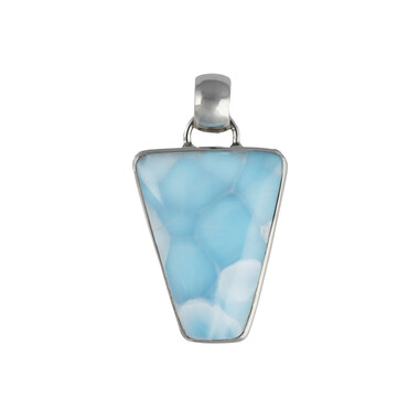 Larimar-Silberanhänger