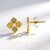 Orecchini in argento con Diamante I4 (J)