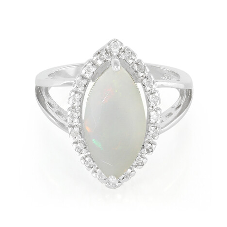 Anillo en plata con Ópalo de Welo