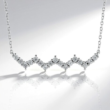 Collana in argento con Zircone