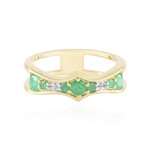 Socoto-Smaragd-Silberring