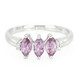 Anello in argento con Zaffiro Ceylon Porpora (non riscaldato)