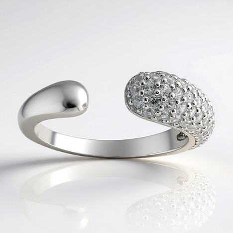 Anello in argento con Zircone