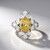 Anello in argento con Citrino