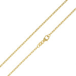 Silber-Ankerkette - 3,06 g - 45 cm - vergoldet
