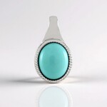 Pendentif en argent et Turquoise de Campitos (Faszination Türkis)