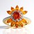 Anello in argento con Sfalerite (de Melo Essence)