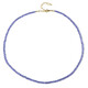 Collana in argento con Tanzanite