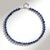 Collana in argento con Cianite del Nepal