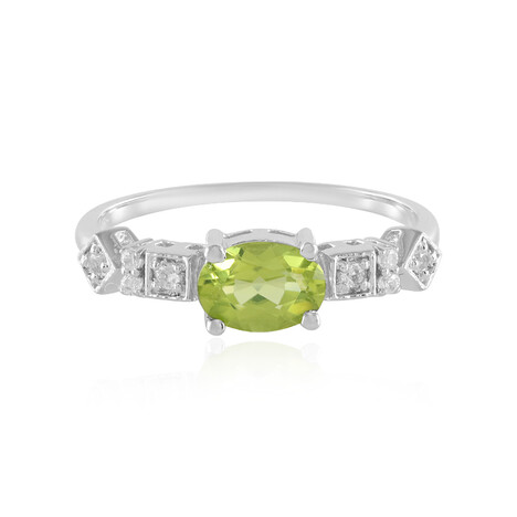 Peridot-Silberring