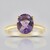 Anello in argento con Ametista