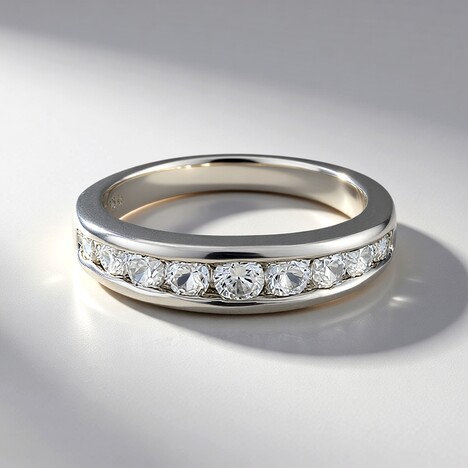 Anello in argento con Zircone