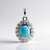 Ciondolo in argento con Turchese Sleeping Beauty