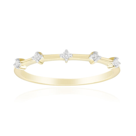 Gouden ring met Diamanten SI1 (G) (Annette)