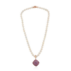 Collar en plata con Amatista