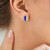 Zilveren oorbellen met opaal doubletten (MONOSONO COLLECTION)