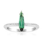 Bague en argent et Indicolite (Adela Silber)