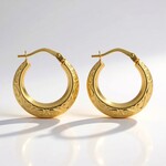 Goldohrringe