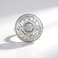 Zirkon-Silberring (Ornaments by de Melo)