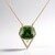 Collana in oro con Peridoto con Ludwigite (de Melo)