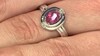 Bague en argent et Tourmaline rose du Brésil  (Remy Rotenier)