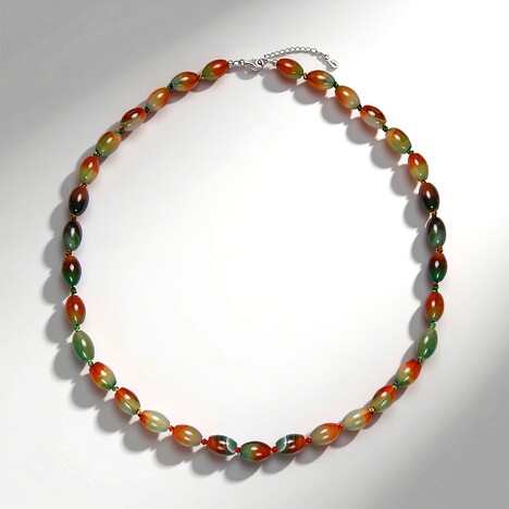Collana in argento con Agata