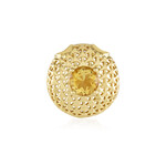 Ciondolo in argento con Citrino (MONOSONO COLLECTION)