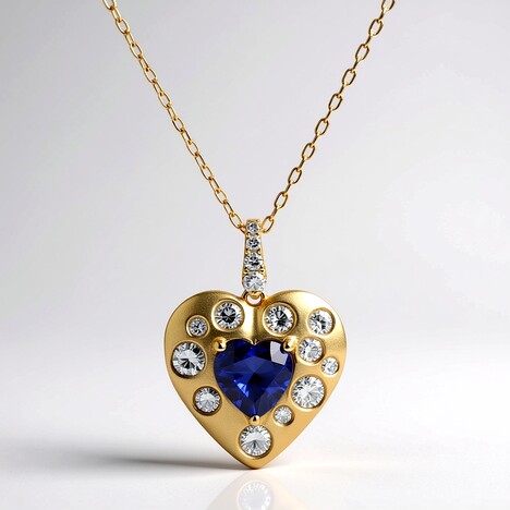 Collana in oro con Tanzanite AAA (CIRARI)