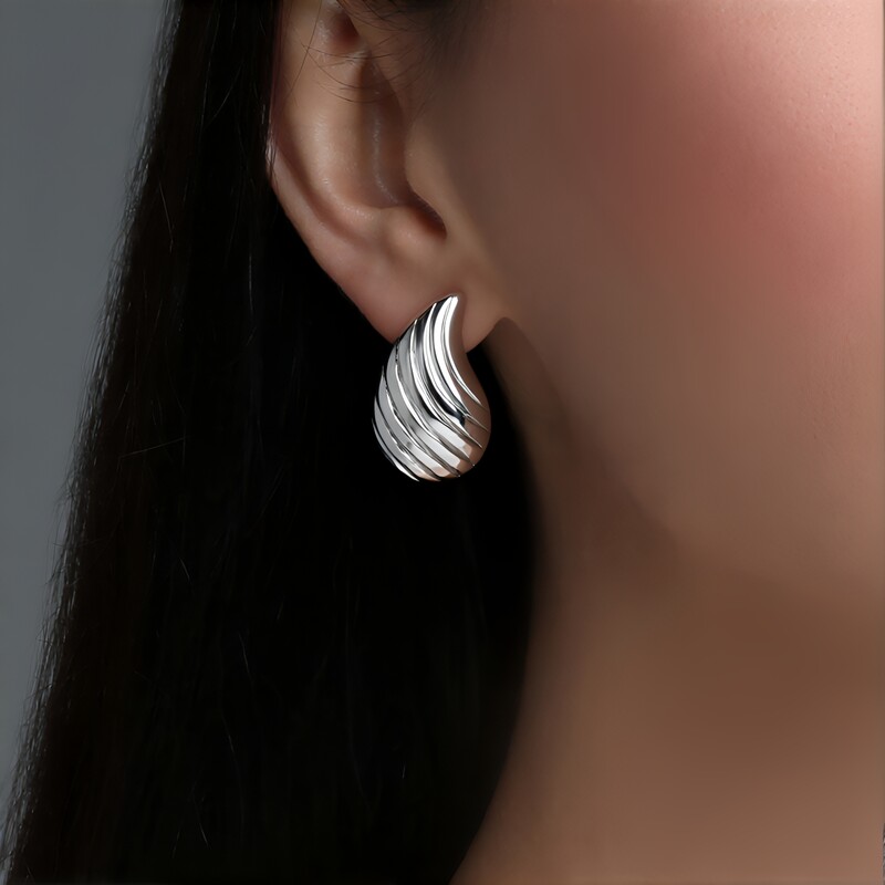 Boucles d'oreilles en argent