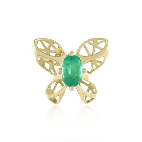 Colgante en oro con Esmeralda de Zambia (Ornaments by de Melo)