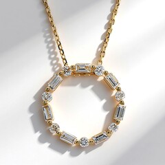 Collana in oro con Diamante SI1 (H) (CIRARI)