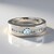 Anello in argento con Acquamarina Brasiliana