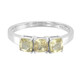 Anello in argento con Apatite Xia