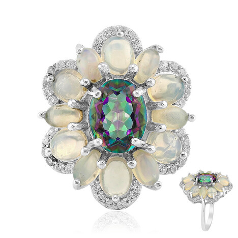 Edelstein-Silberring