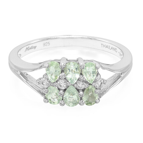 Paraiba Tourmaline Silver Ring