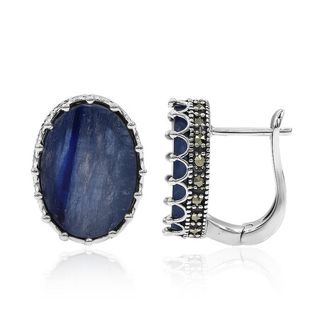 Pendientes en plata con Cianita de Nepal (Annette classic)