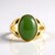 Bague en argent et Jade du Canada