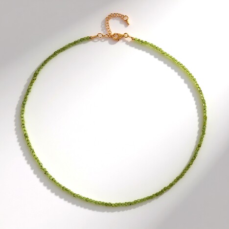 Collana in argento con Peridoto