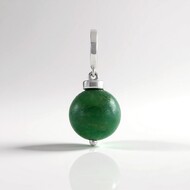 Afrikanische Jade-Silberanhänger (MONOSONO COLLECTION)