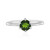 Anello in argento con Diopside Russo