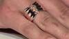 Anillo en plata con Diamante rosa de Francia Argyle I1 (Annette)