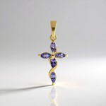 Ciondolo in argento con Tanzanite