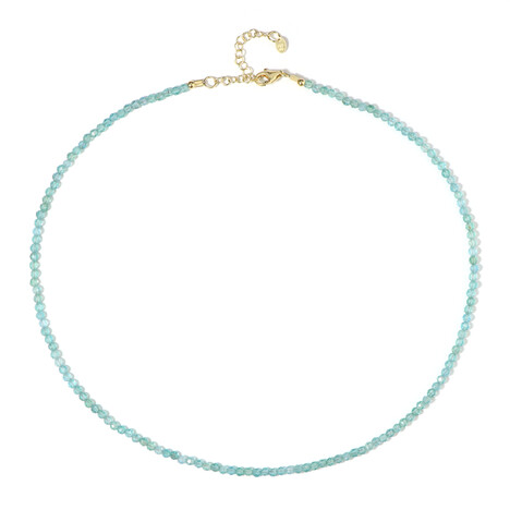 Collar en plata con Apatita azul