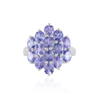 Anello in argento con Tanzanite
