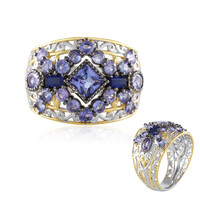 Tansanit-Silberring (Gems en Vogue)