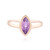 Amethyst-Silberring